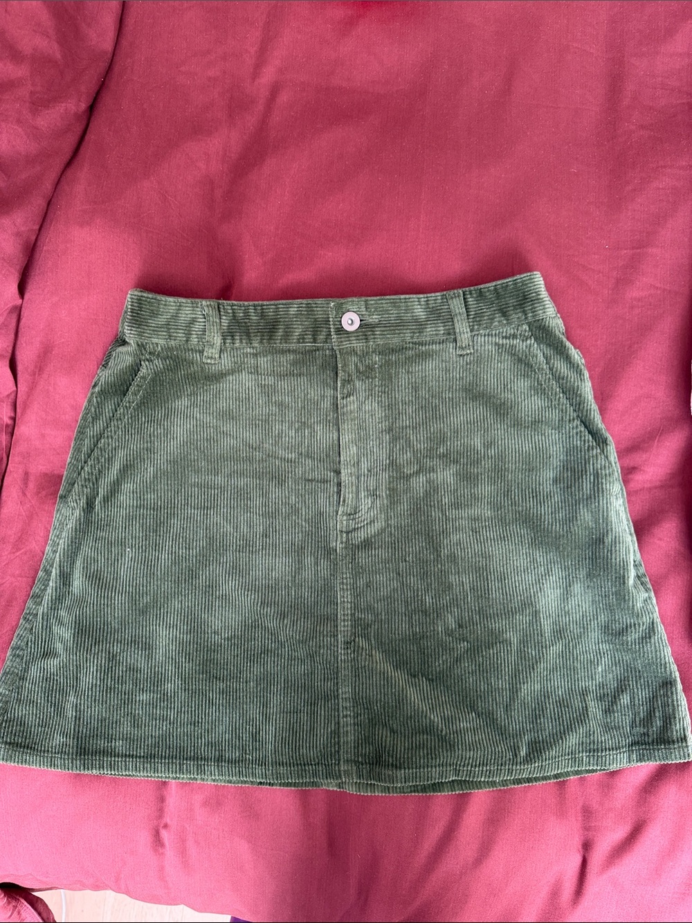 Uniqlo Green Skirt Size Medium